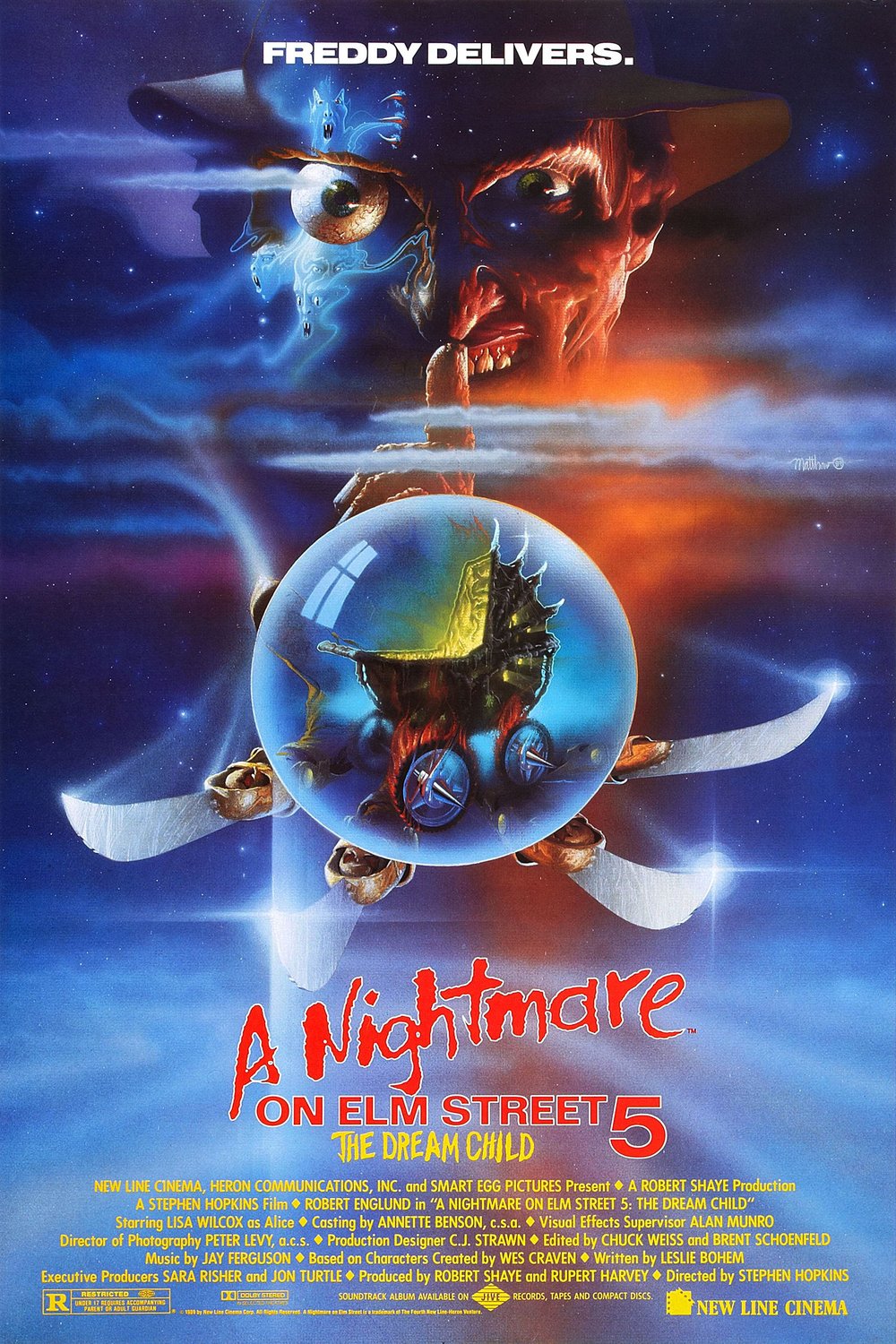 Poster of the movie A Nightmare on Elm Street 5: The Dream Child