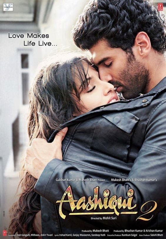 Hindi poster of the movie Aashiqui 2