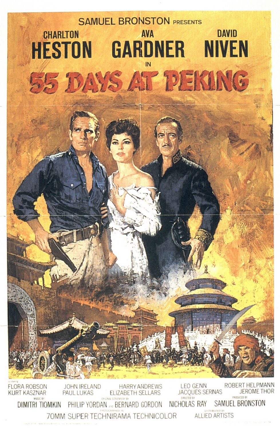 Poster of the movie 55 Days at Peking