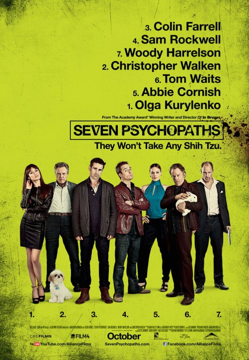 Poster of the movie Seven Psychopaths