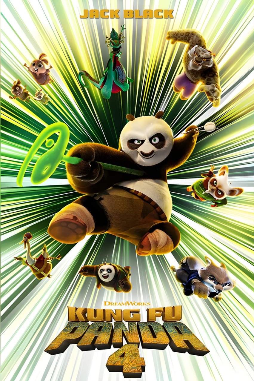 Poster of the movie Kung Fu Panda 4 v.f.