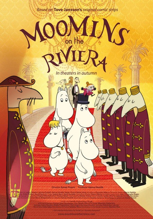 Poster of the movie Moomins on the Riviera
