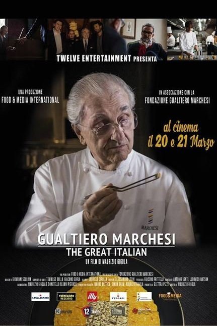 Italian poster of the movie Gualtiero Marchesi: The Great Italian
