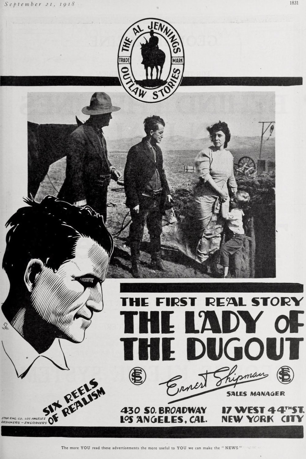 Poster of the movie The Lady of the Dugout