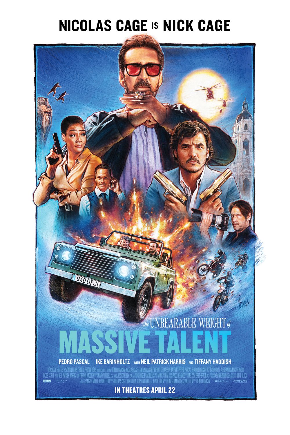 Poster of the movie The Unbearable Weight of Massive Talent
