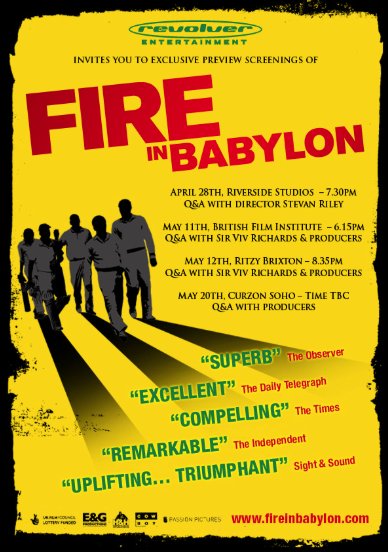 Poster of the movie Fire in Babylon
