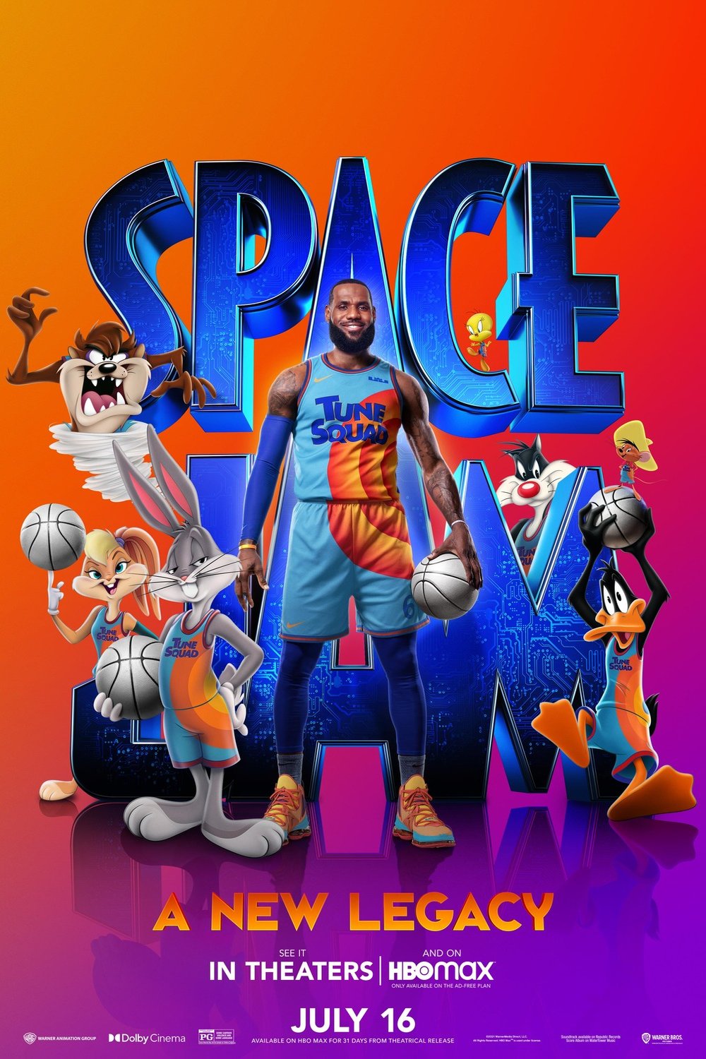 Poster of the movie Space Jam: A New Legacy