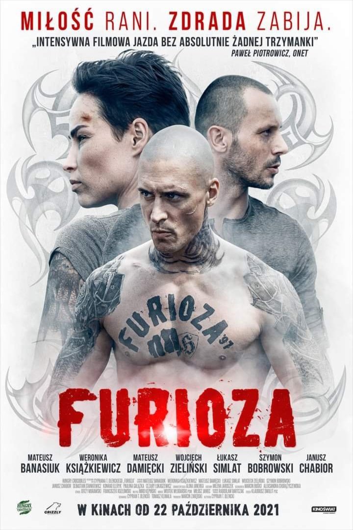 Polish poster of the movie Furioza