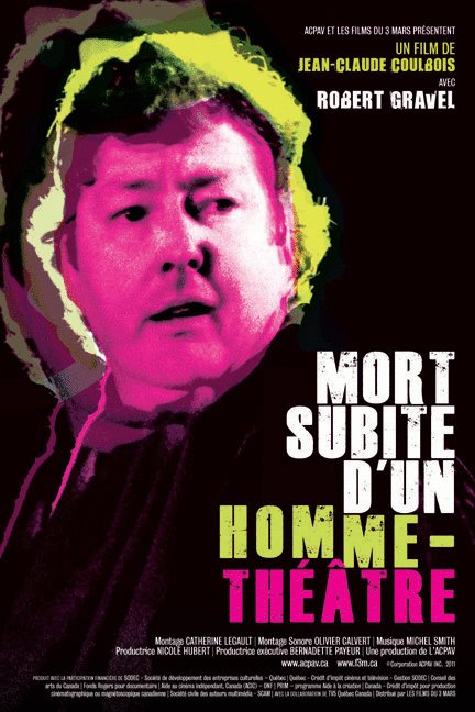 Poster of the movie Mort subite d'un homme-théâtre