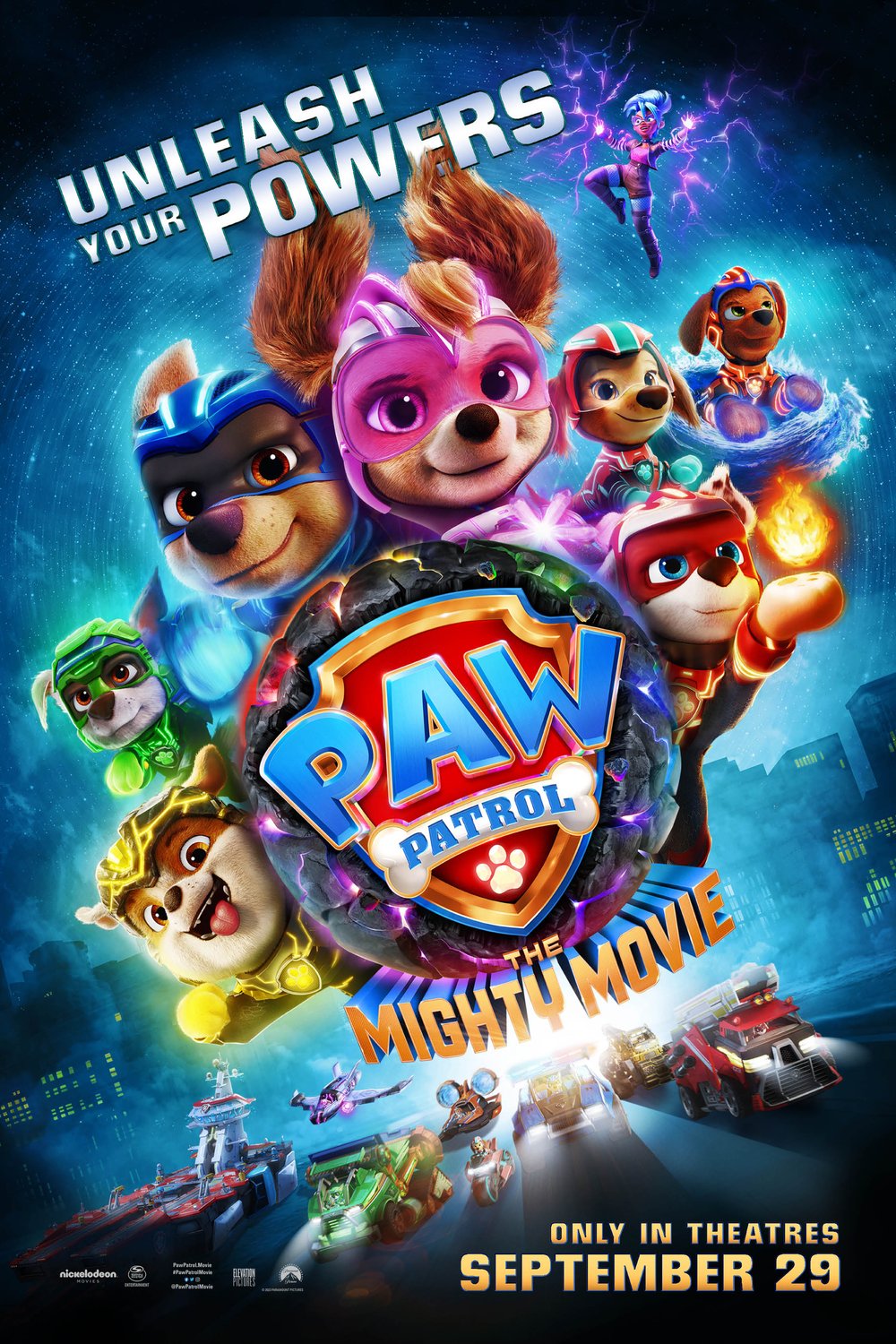 Poster of the movie PAW Patrol: The Mighty Movie