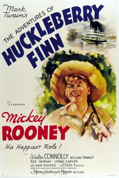 Poster of the movie The Adventures of Huckleberry Finn