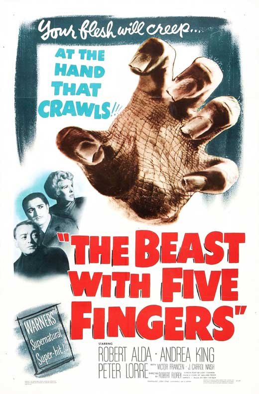 Poster of the movie The Beast with Five Fingers