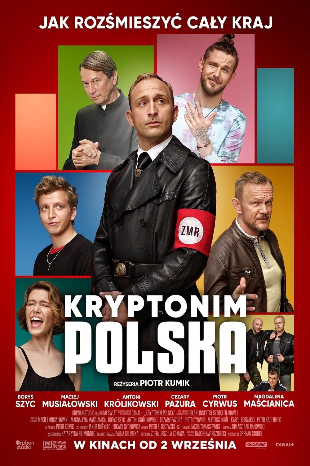 Polish poster of the movie Kryptonim: Polska