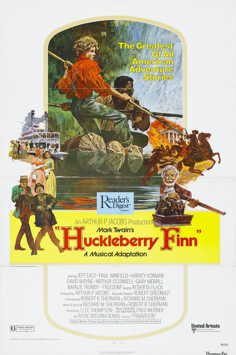 Poster of the movie Huckleberry Finn