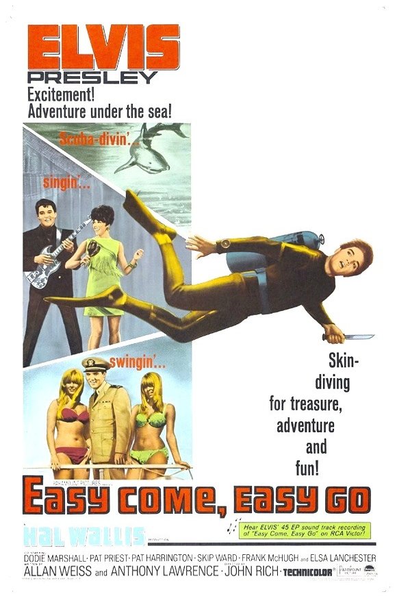 Poster of the movie Easy Come, Easy Go