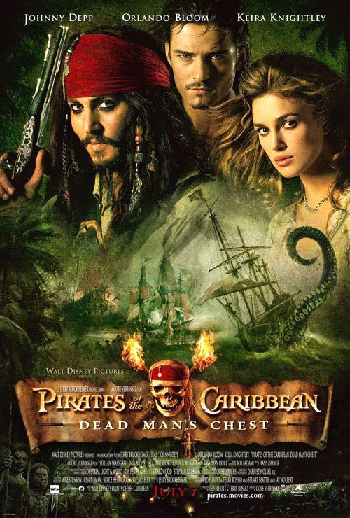 Poster of the movie Pirates of the Caribbean: Dead Man's Chest