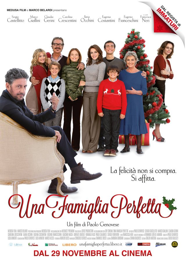 Italian poster of the movie A Perfect Family