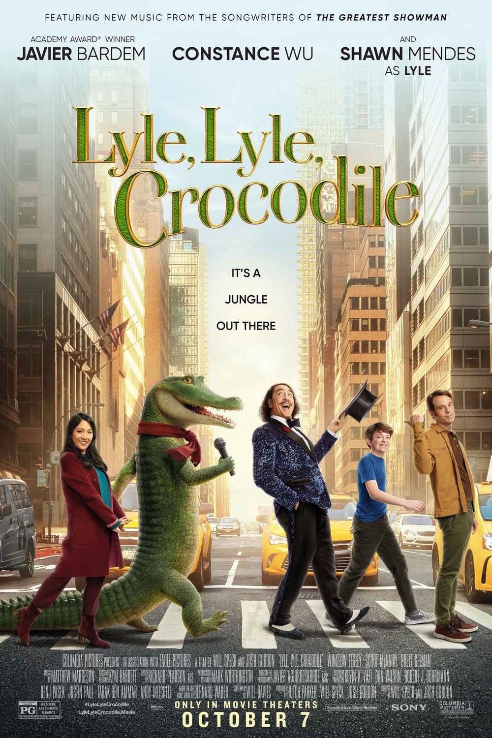 Poster of the movie Lyle, Lyle, Crocodile