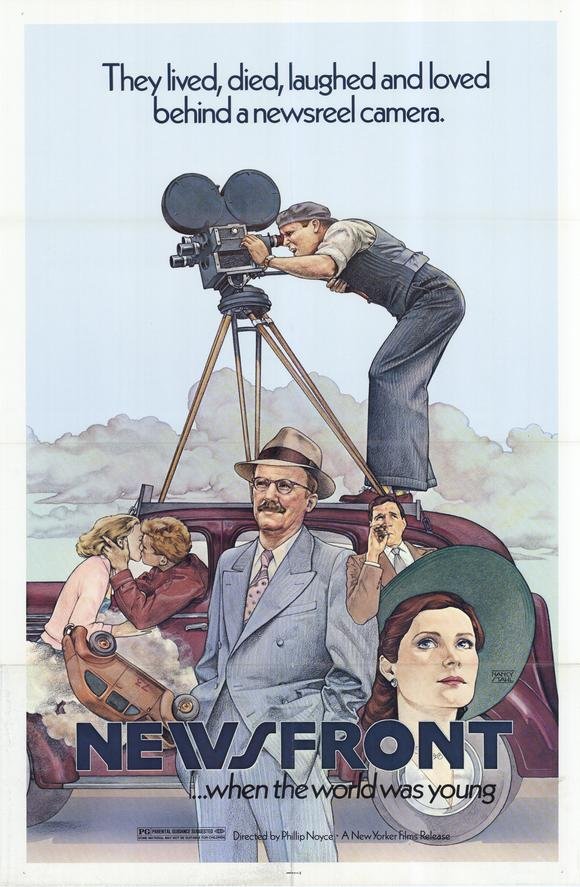 English poster of the movie Newsfront