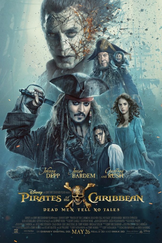 Poster of the movie Pirates of the Caribbean: Dead Men Tell No Tales