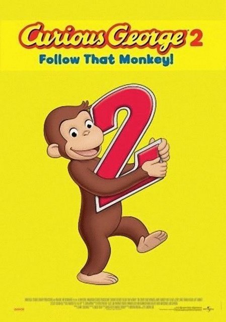 Poster of the movie Curious George 2: Follow That Monkey!