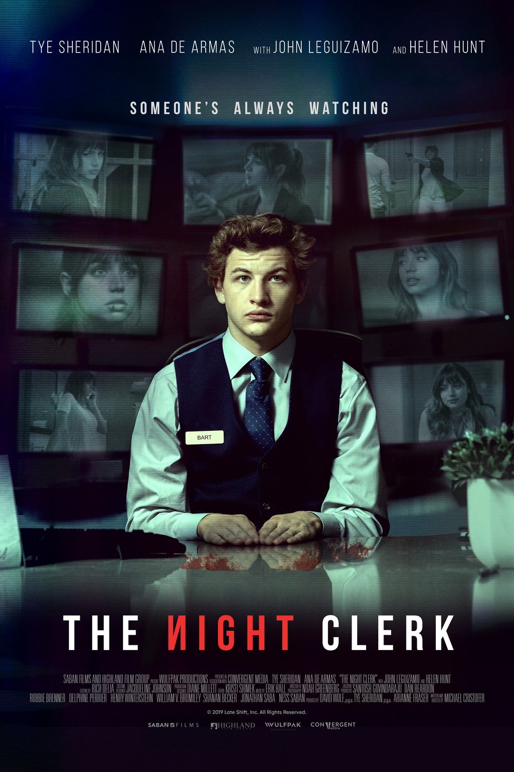 Poster of the movie The Night Clerk