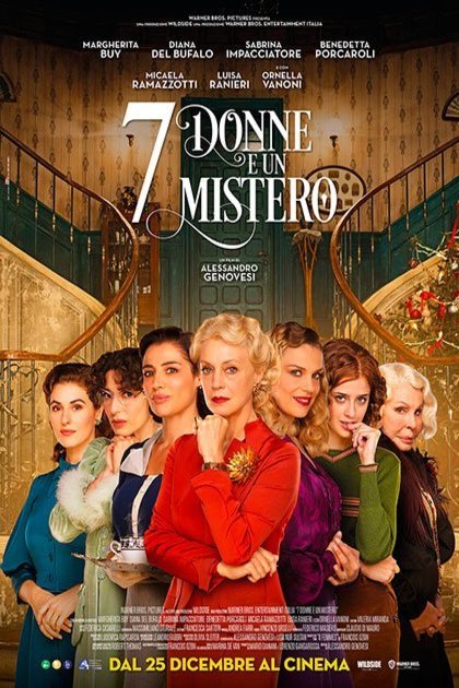 Italian poster of the movie 7 donne e un mistero