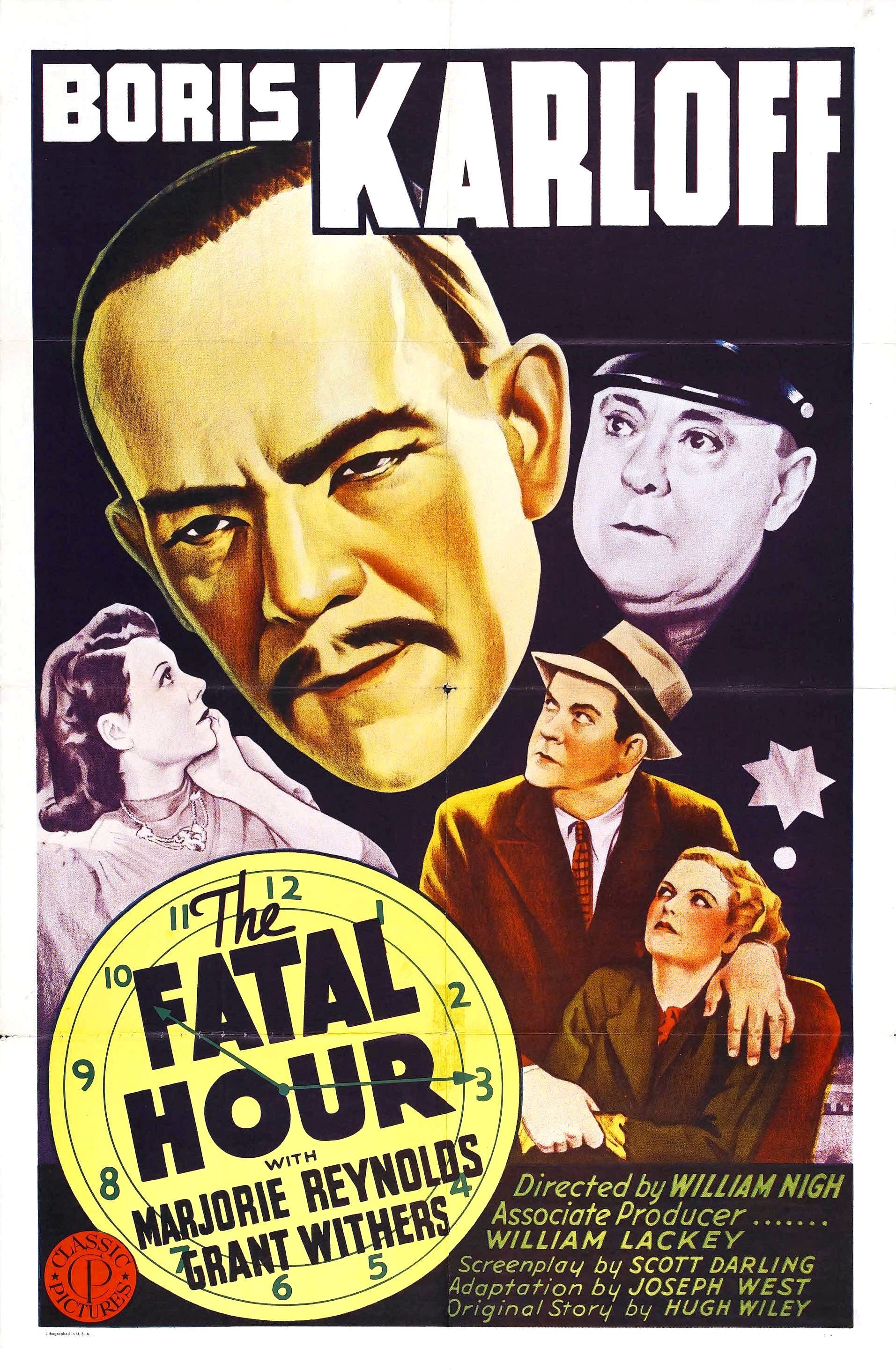 Poster of the movie The Fatal Hour