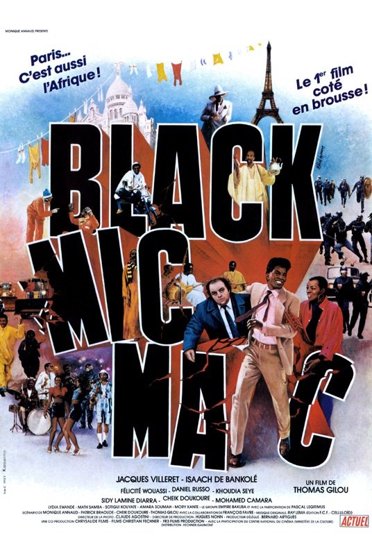 French poster of the movie Black Mic Mac