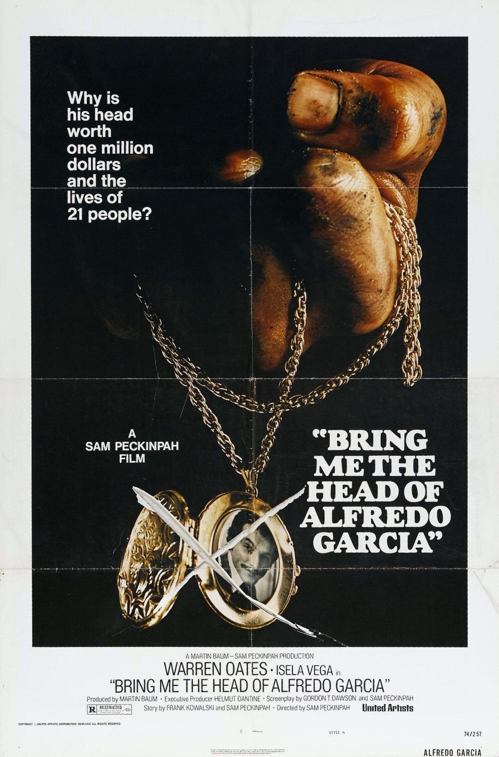 Poster of the movie Bring Me the Head of Alfredo Garcia