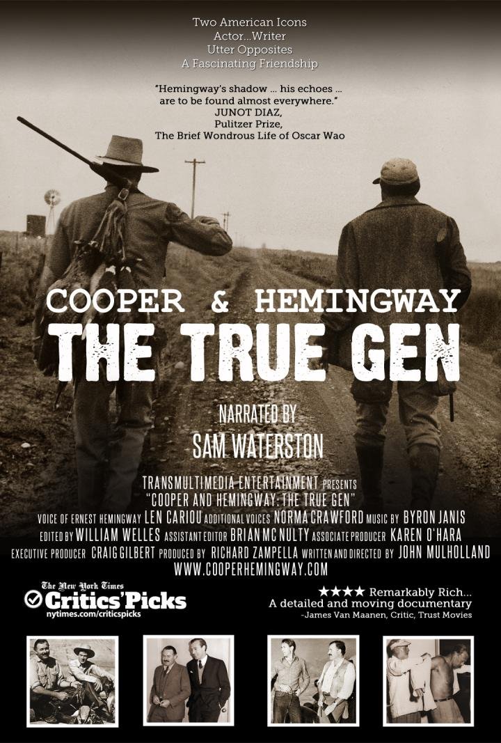 Poster of the movie Cooper and Hemingway: The True Gen