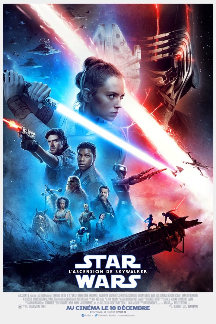 Poster of the movie Star Wars: Épisode IX - L'ascension de Skywalker