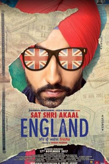 Punjabi poster of the movie Sat Shri Akaal England