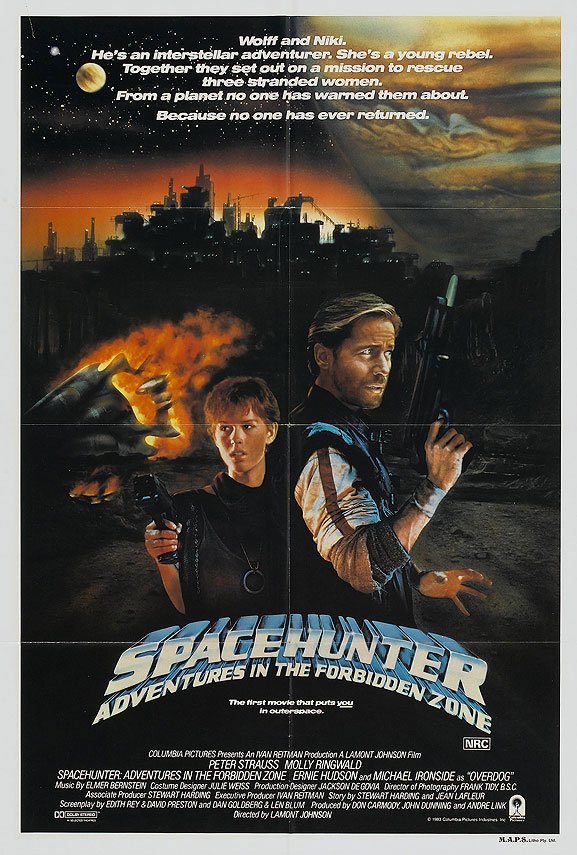Poster of the movie Spacehunter: Adventures in the Forbidden Zone