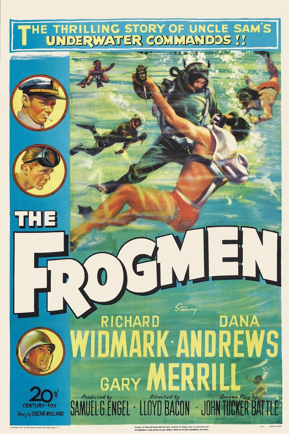 Poster of the movie The Frogmen