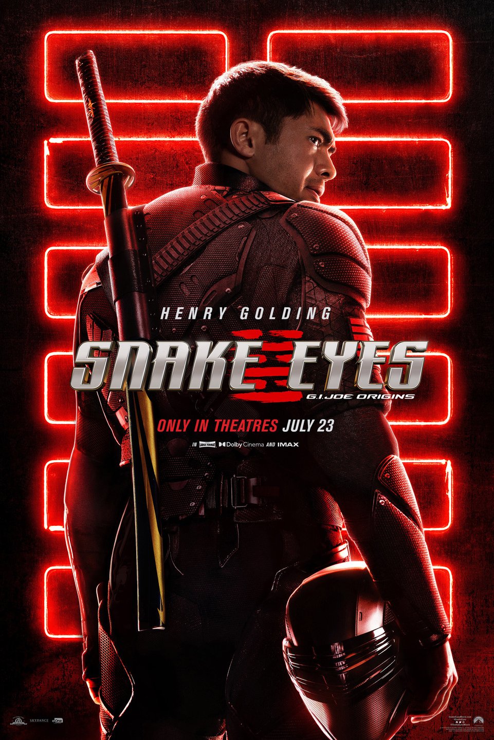 Poster of the movie Snake Eyes: G.I. Joe Origins