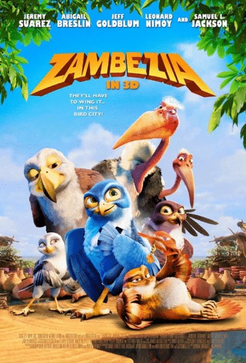 Poster of the movie Adventures in Zambezia