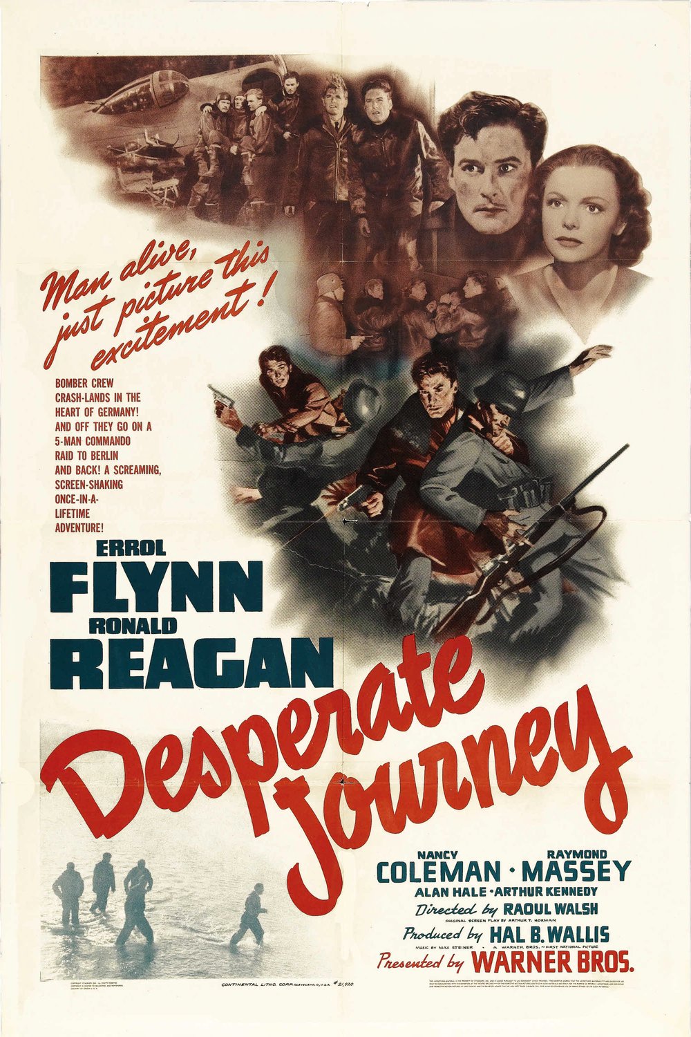 Poster of the movie Desperate Journey