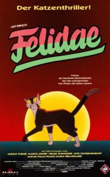 German poster of the movie Felidae
