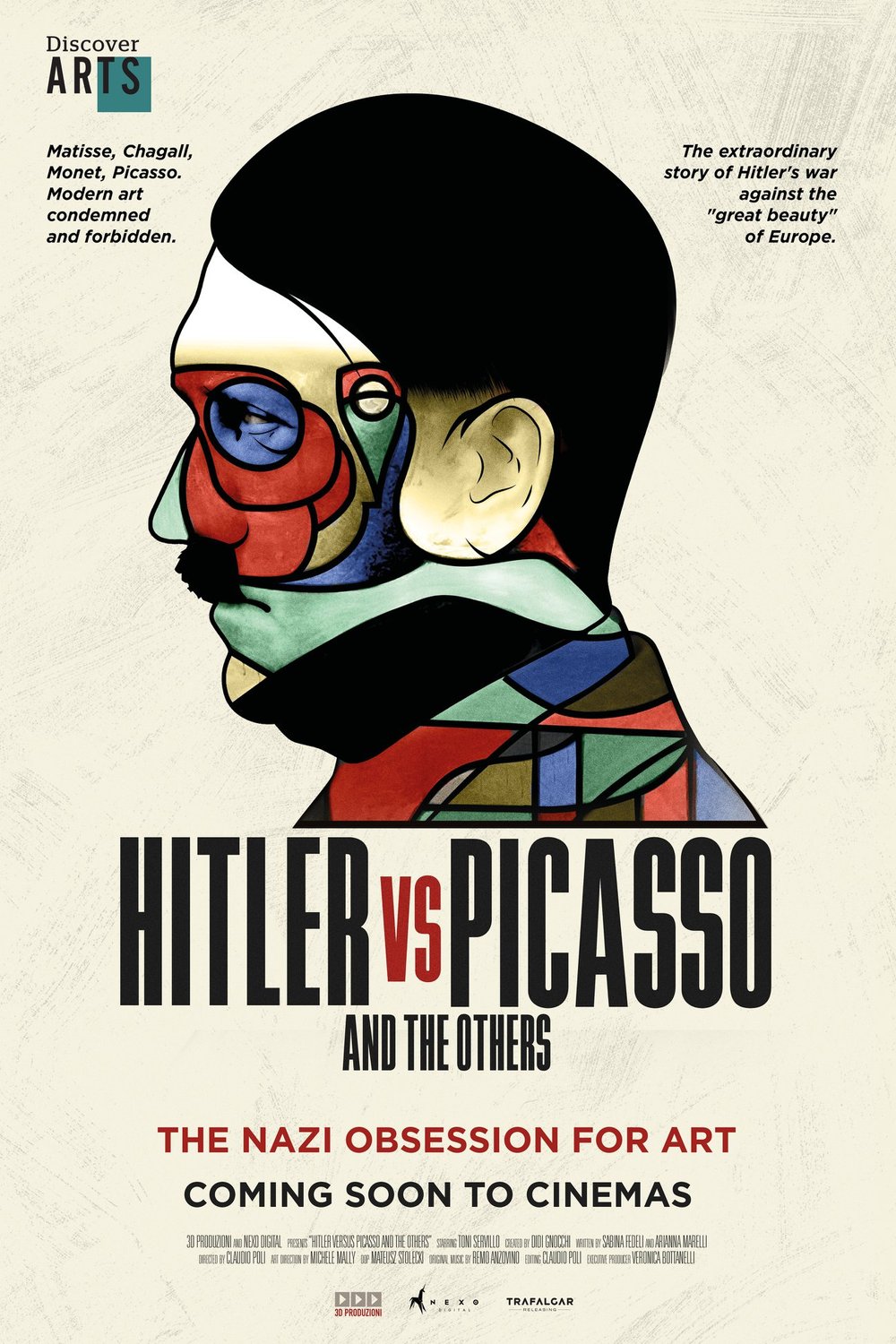 Poster of the movie Discover Arts: Hitler vs Picasso