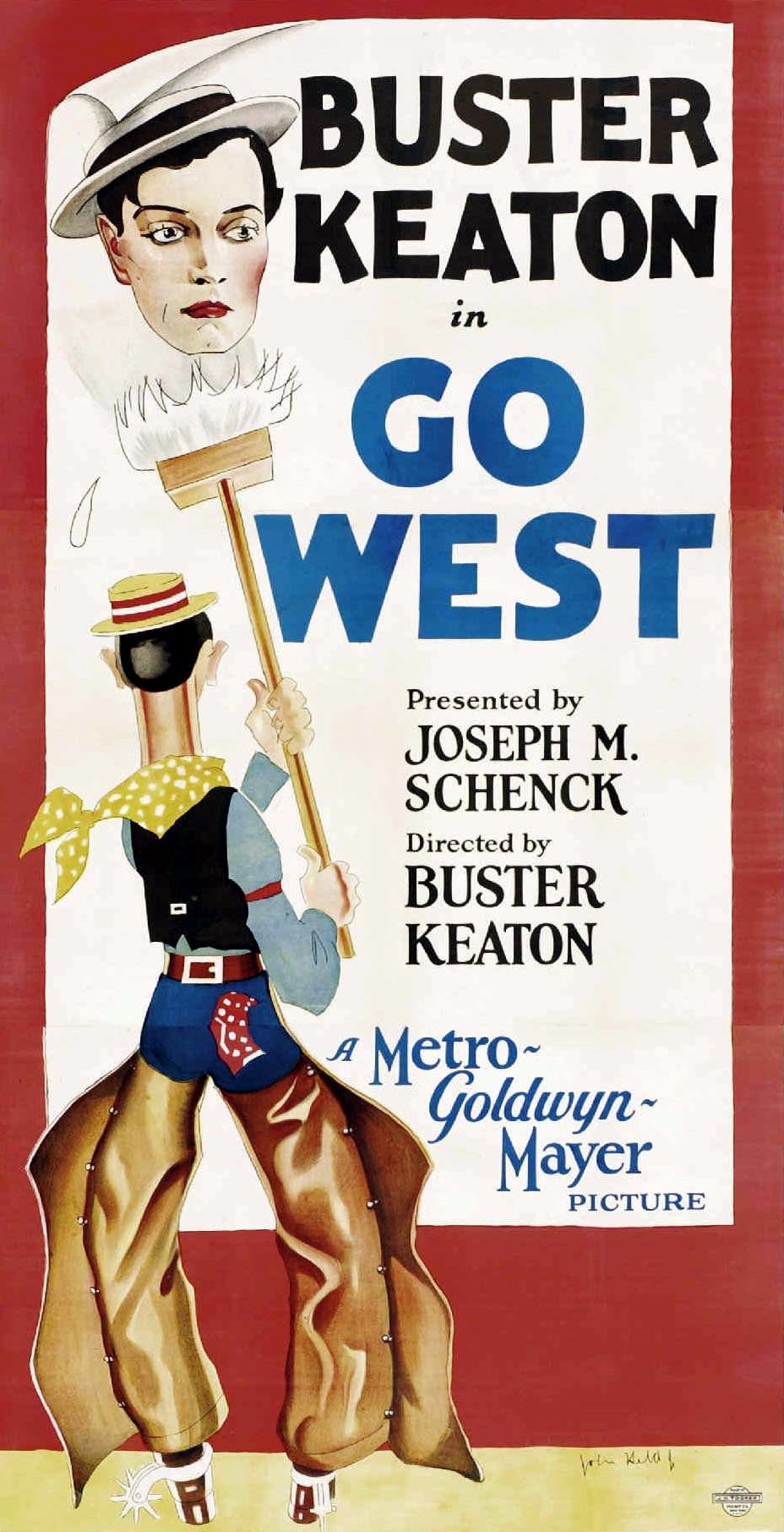 Poster of the movie Go West