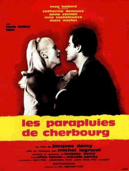 Poster of the movie Les parapluies de Cherbourg