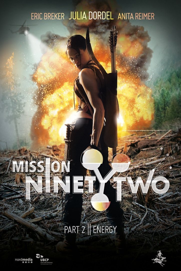 German poster of the movie Mission NinetyTwo
