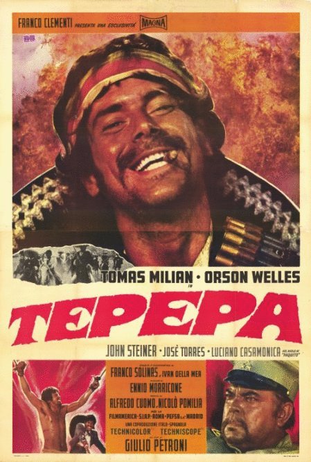 Italian poster of the movie Tepepa