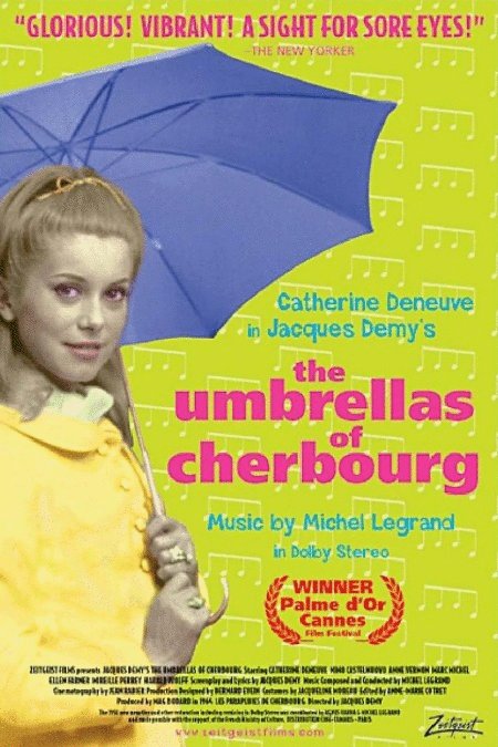 Poster of the movie The Umbrellas of Cherbourg