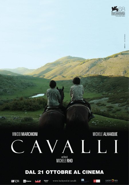 Italian poster of the movie Cavalli