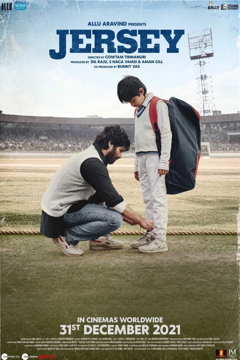 Hindi poster of the movie Jersey