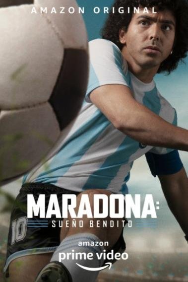 English poster of the movie Maradona: Blessed Dream