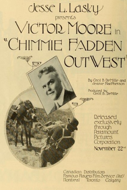 Poster of the movie Chimmie Fadden Out West