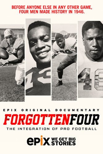 Poster of the movie Forgotten Four: The Integration of Pro Football